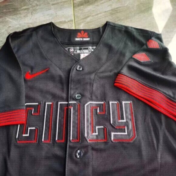 #44 Youth kids Elly De La Cruz City Connect black jersey - Picture 4 of 4